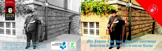 Muster-Ticket 2014 für Nachtwächterrundgang zu Taucha