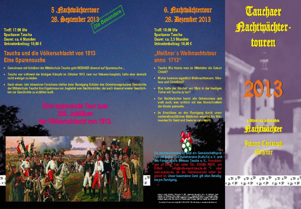 Folder - Nachtwächtertouren 2013