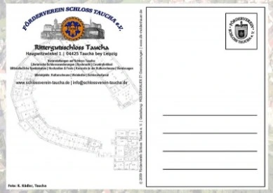 Postkarte #2 Rittergutsschloss Taucha