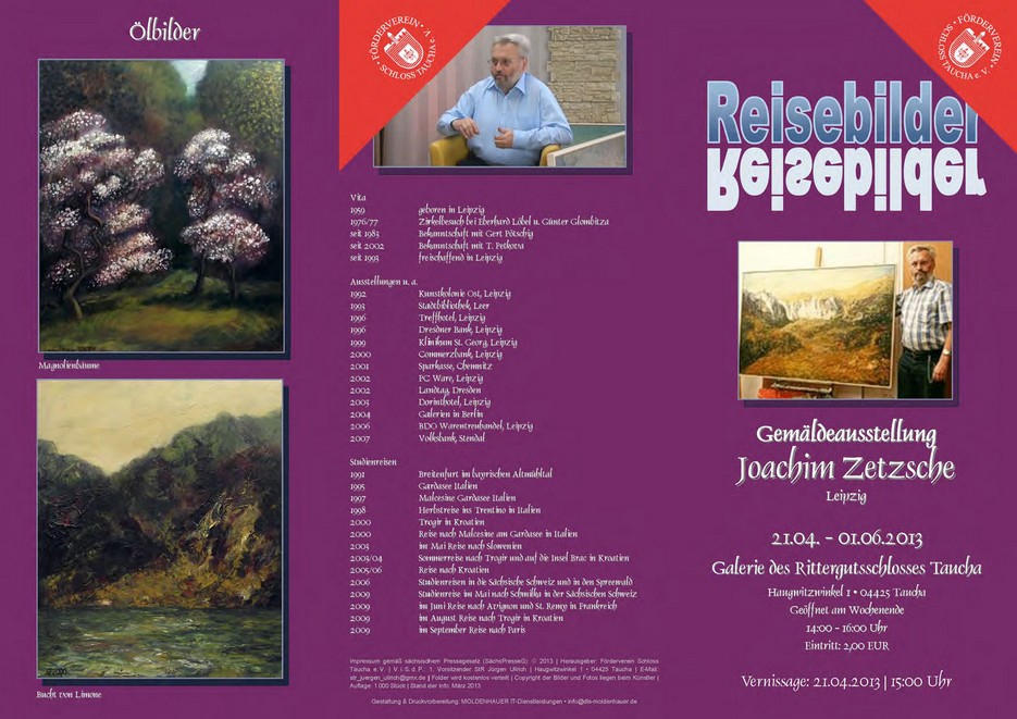 Joachim Zetzsche · Reisebilder